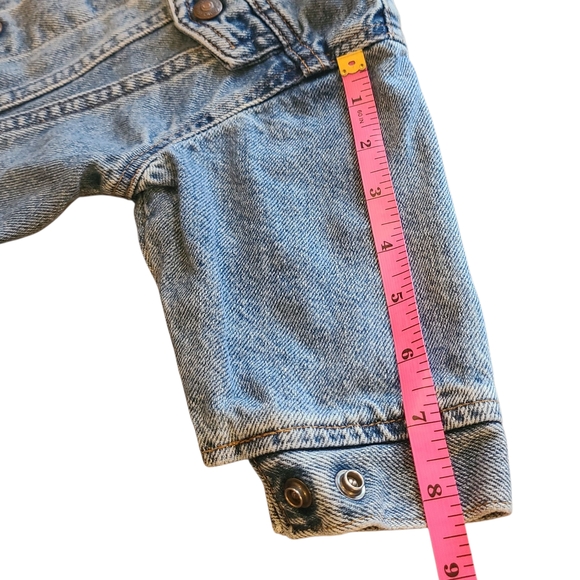 Vintage Levi’s 12M Baby Denim Trucker Jacket | Made in USA | 1994 - Picture 10 of 10